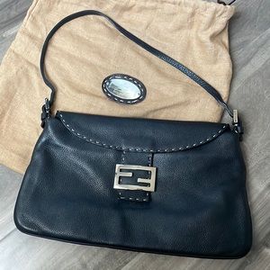 Fendi vintage leather bag